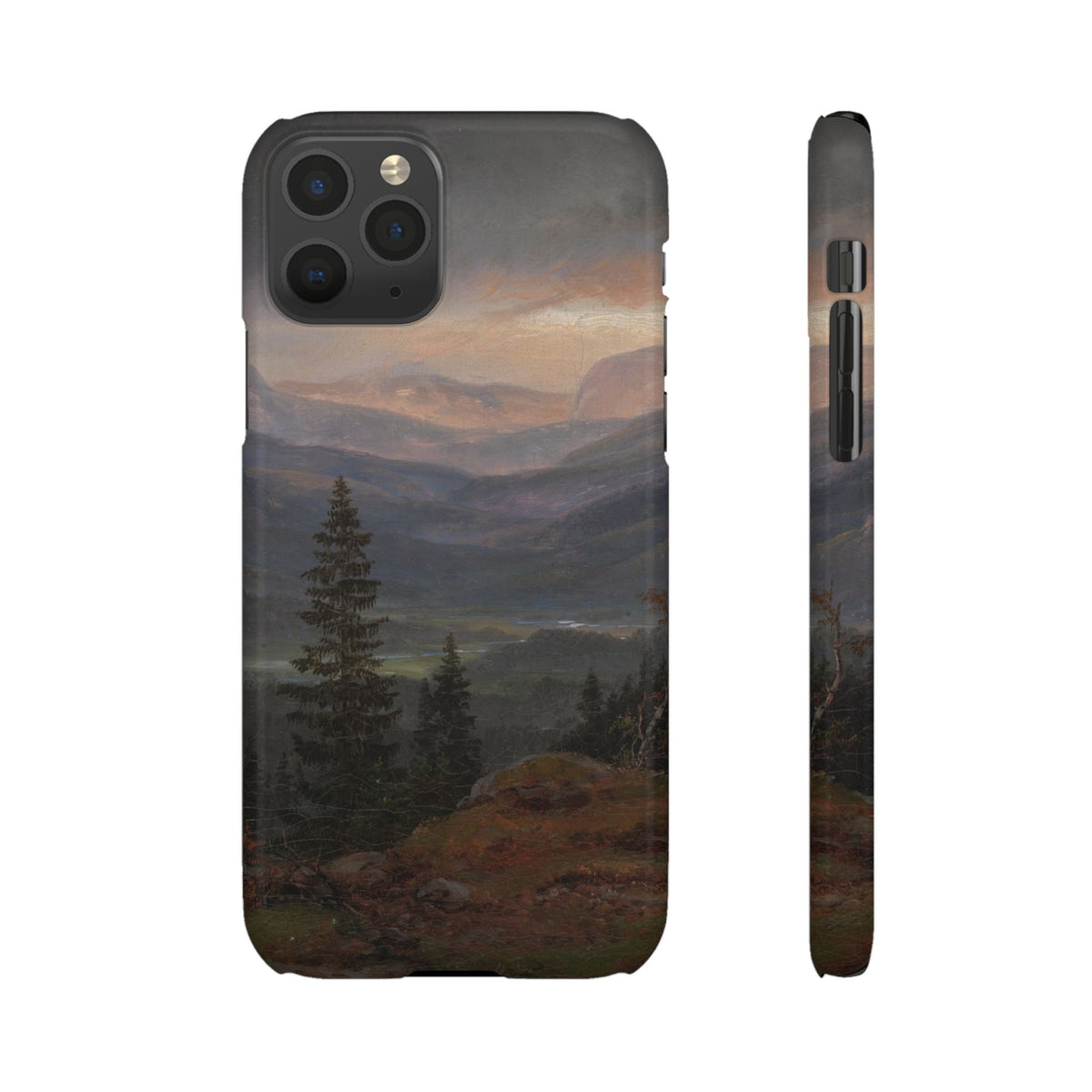 View over Hallingdal by Johan Dahl - iPhone Slim Case