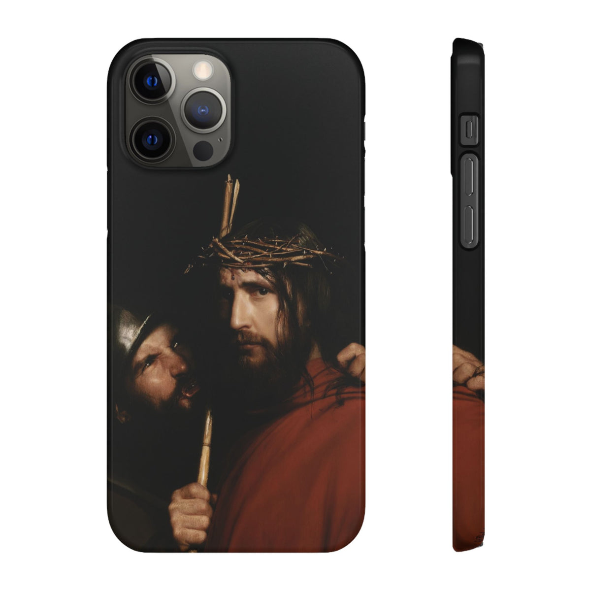 The Mocking of Christ by Carl Bloch - iPhone Slim Case