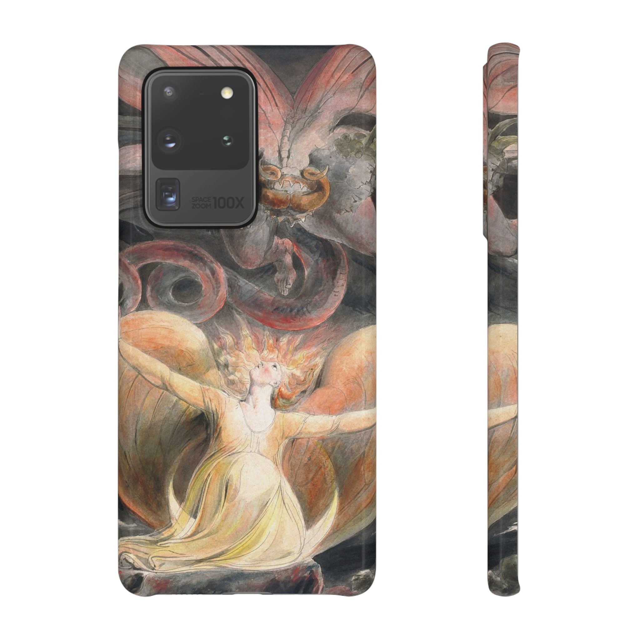 The Great Red Dragon and the Woman Clothed with the Sun by William Blake - Samsung Slim Case