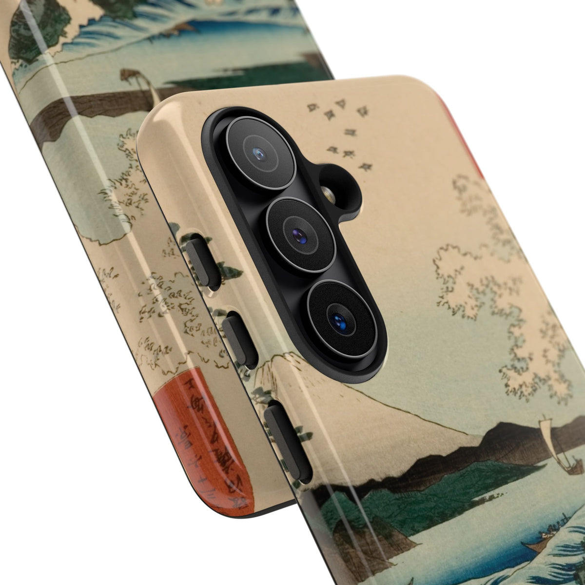 The Sea at Satta in Suruga Province by Utagawa Hiroshige - Samsung Tough Case