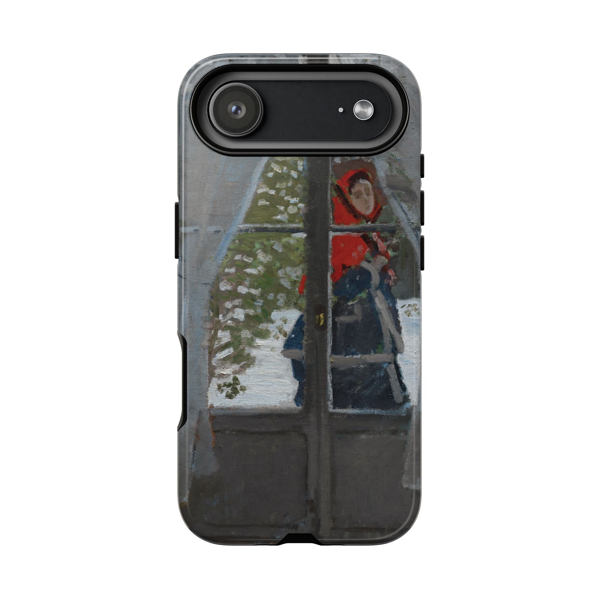 Le mouchoir rouge by Claude Monet - iPhone Tough Case