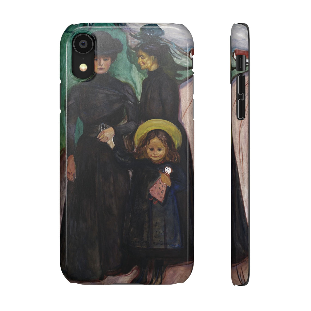The Family by Edvard Munch - iPhone Slim Case