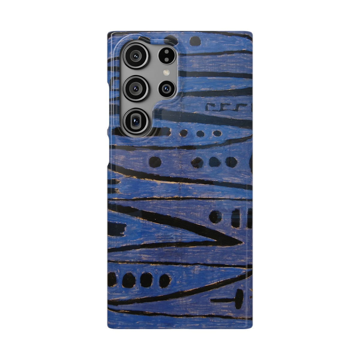 Heroic strokes of the bow by Paul Klee - Samsung Slim Case