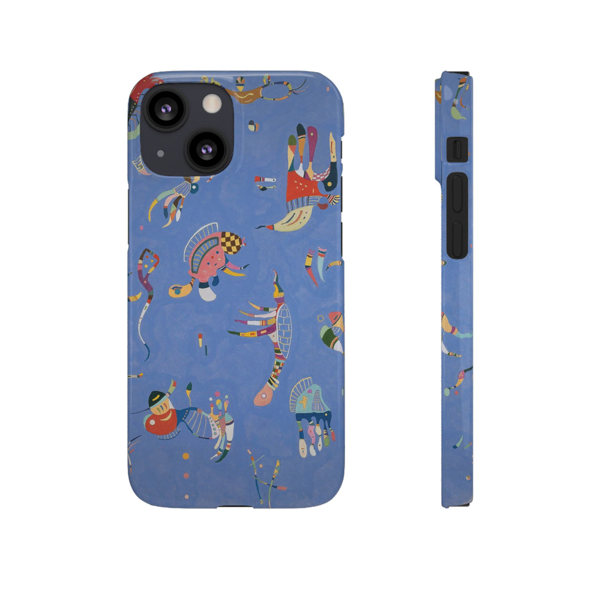 Sky Blue by Vasily Kandinsky - iPhone Slim Case