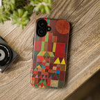 Castle and Sun by Paul Klee - iPhone Tough Case