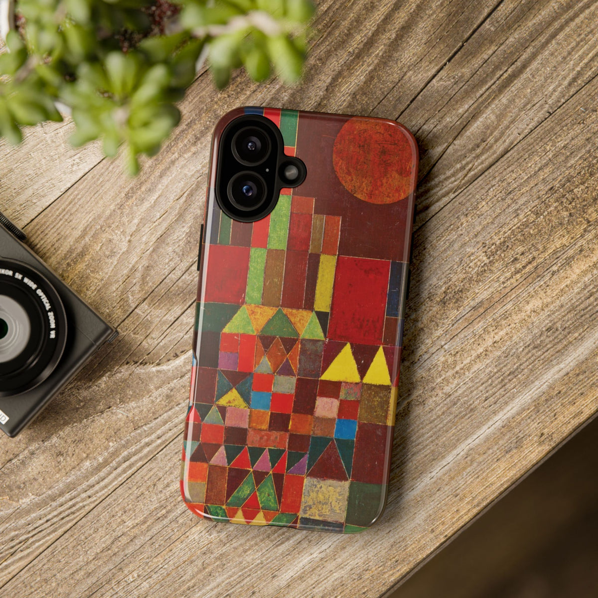 Castle and Sun by Paul Klee - iPhone Tough Case