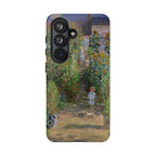 Monets Garden at Vetheuil by Claude Monet - Samsung Tough Case