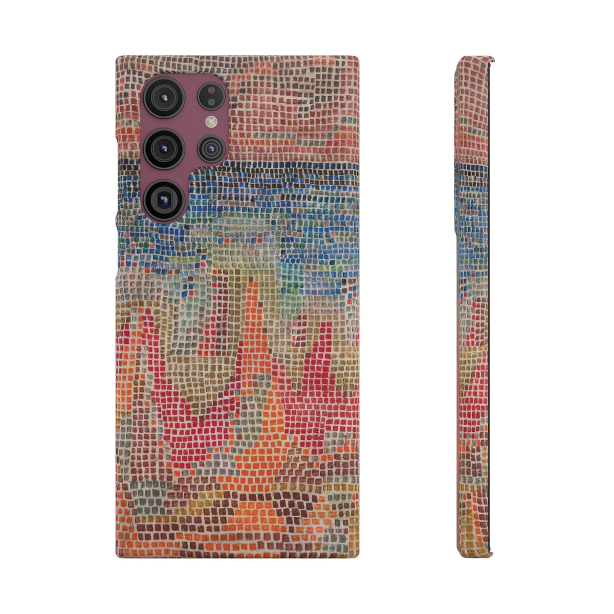 Cliffs by the sea by Paul Klee - Samsung Slim Case