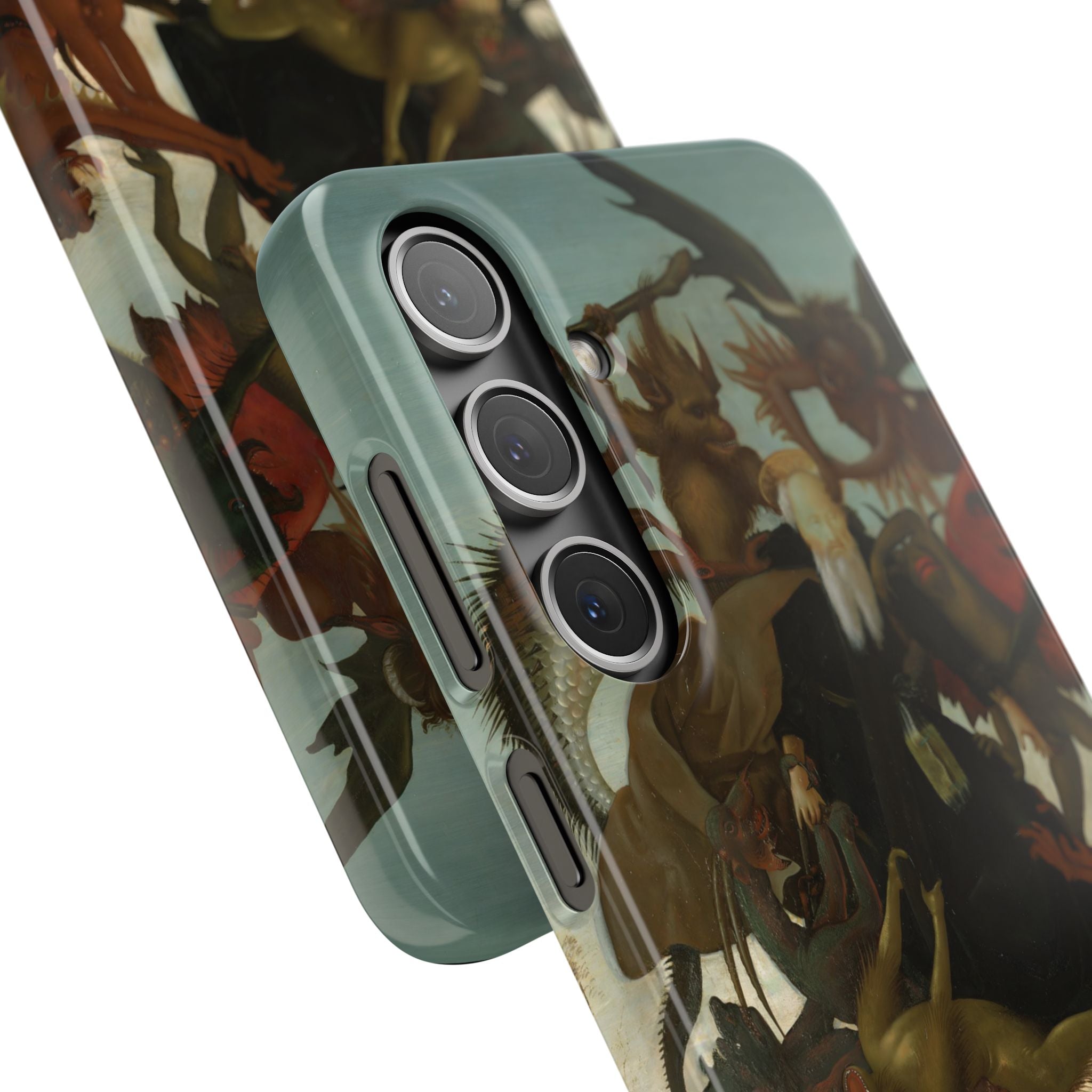 The Torment of Saint Anthony by Michelangelo Buonarroti - Samsung Slim Case