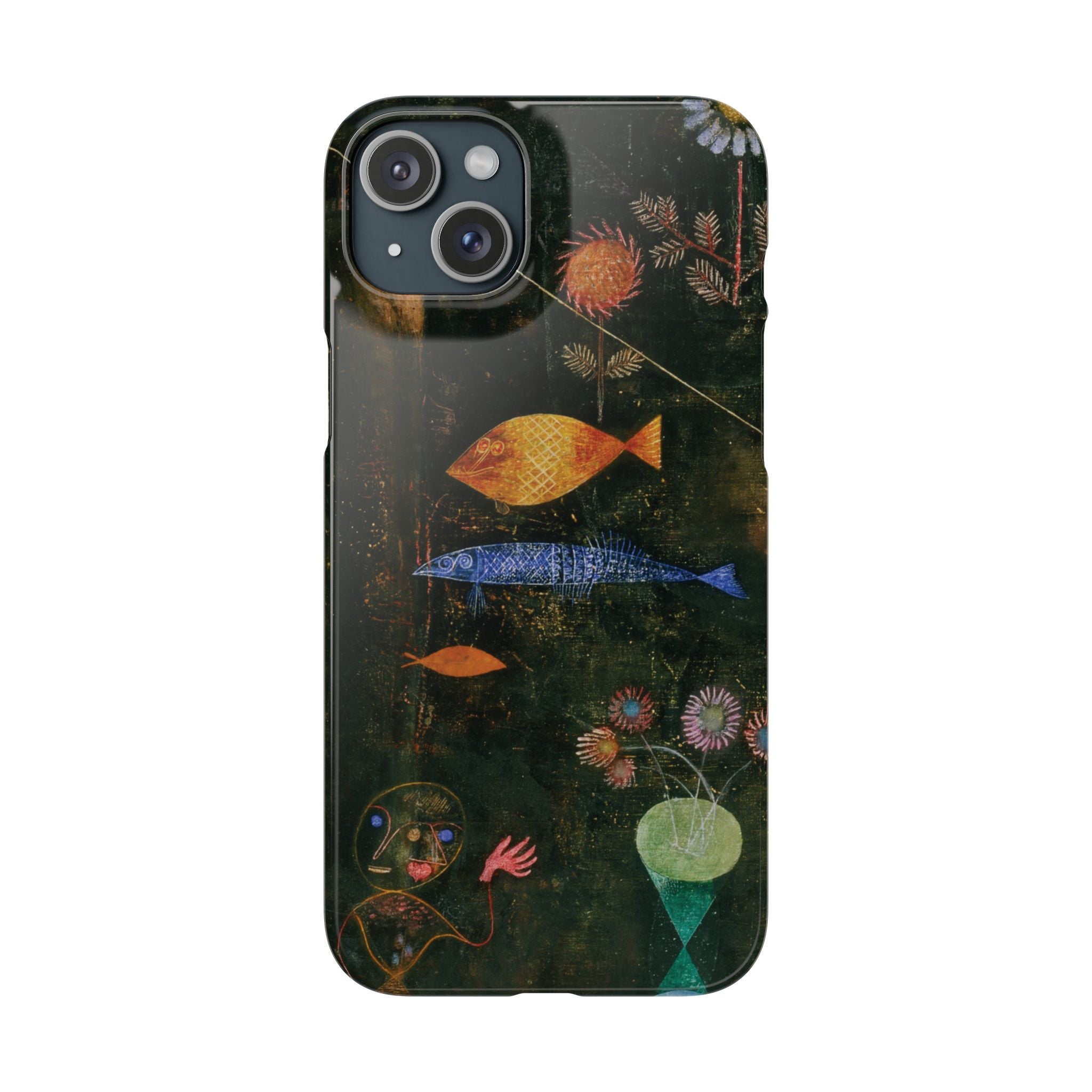 Fish Magic by Paul Klee - iPhone Slim Case