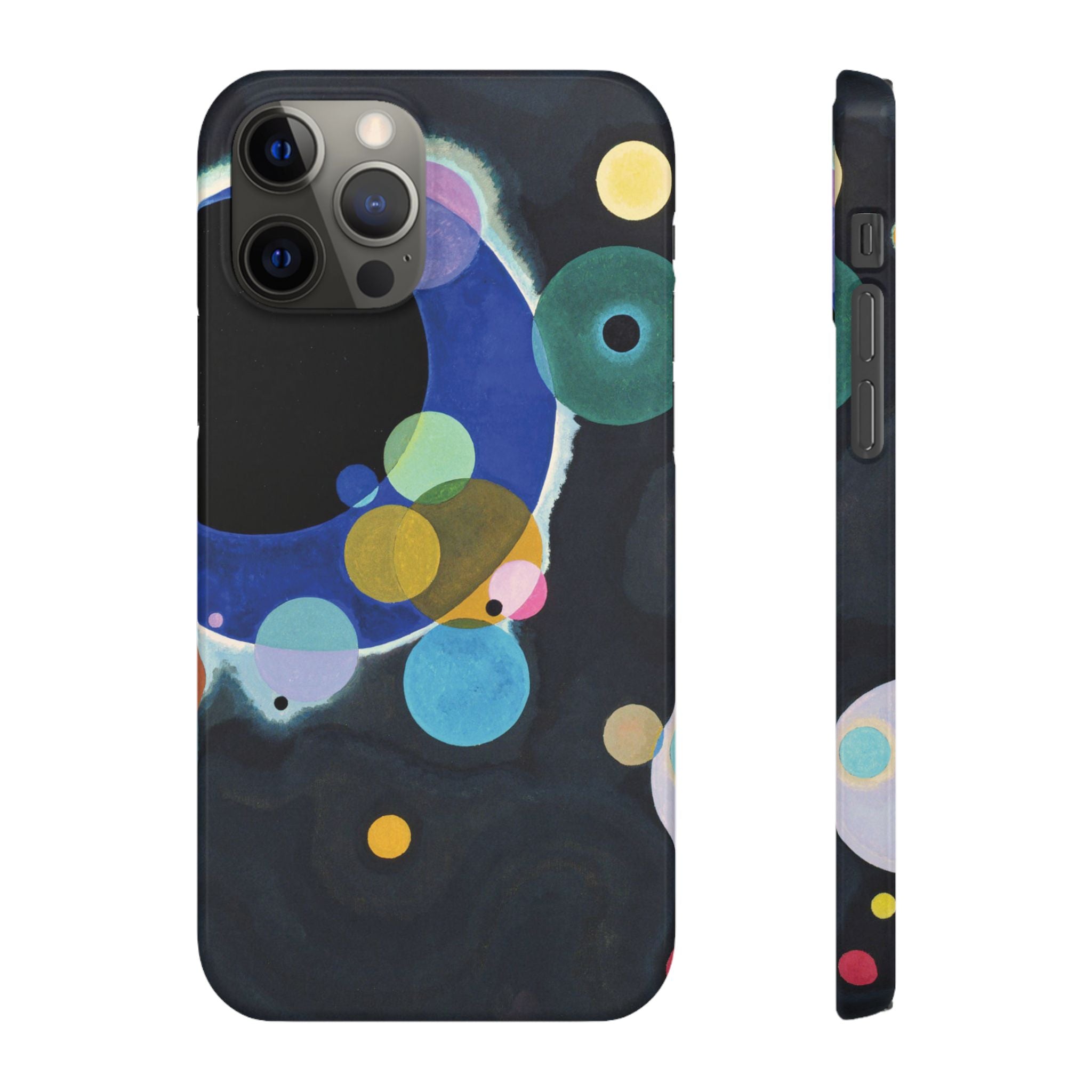Several Circles by Vasily Kandinsky - iPhone Slim Case