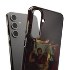 The Lictors Bring to Brutus the Bodies of His Sons I by Jacques-Louis David - Samsung Slim Case