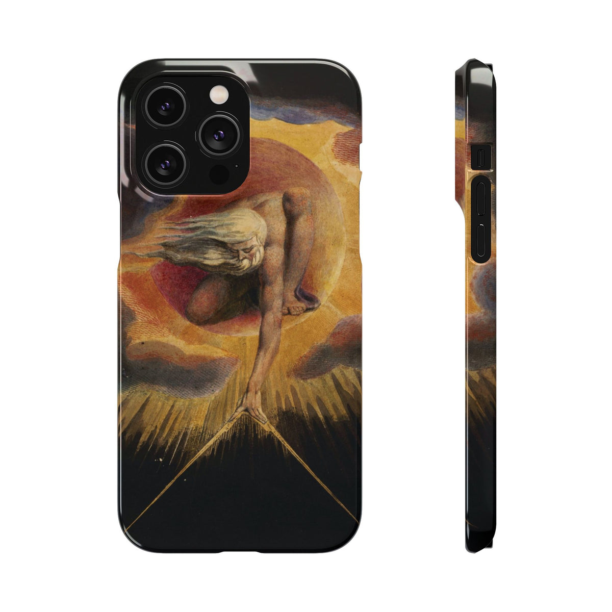 The Ancient of Days by William Blake - iPhone Slim Case