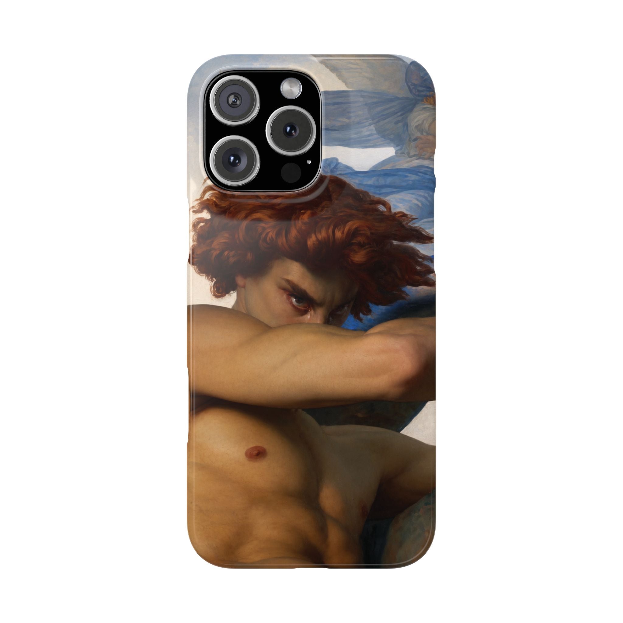 Fallen Angel by Alexandre Cabanel - iPhone Slim Case