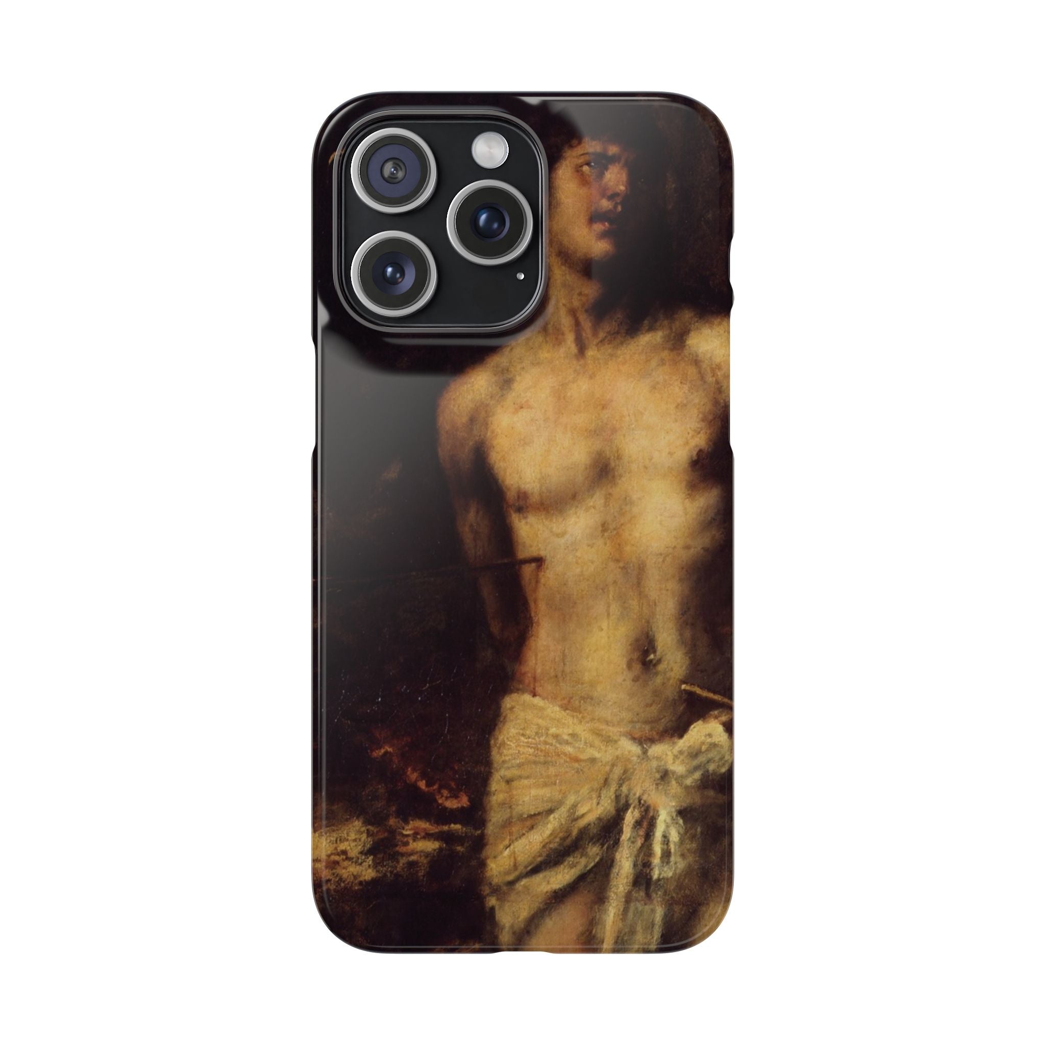 Saint Sebastian by Titian - iPhone Slim Case