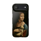 Lady with an Ermine by Leonardo da Vinci - iPhone Slim Case