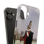 The Tulip Folly by Jean-Leon Gerome - iPhone Slim Case
