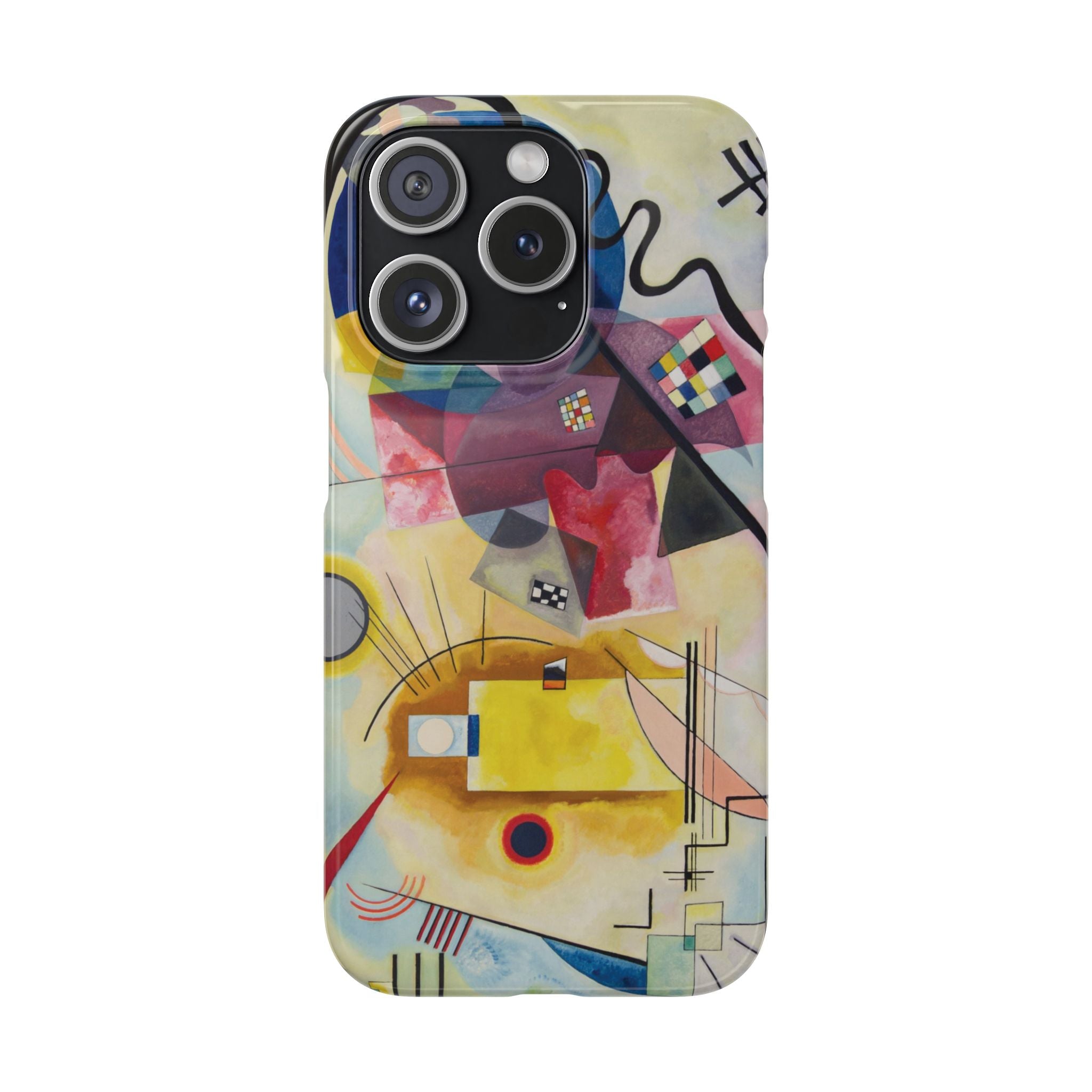 Yellow-Red-Blue by Vasily Kandinsky - iPhone Slim Case