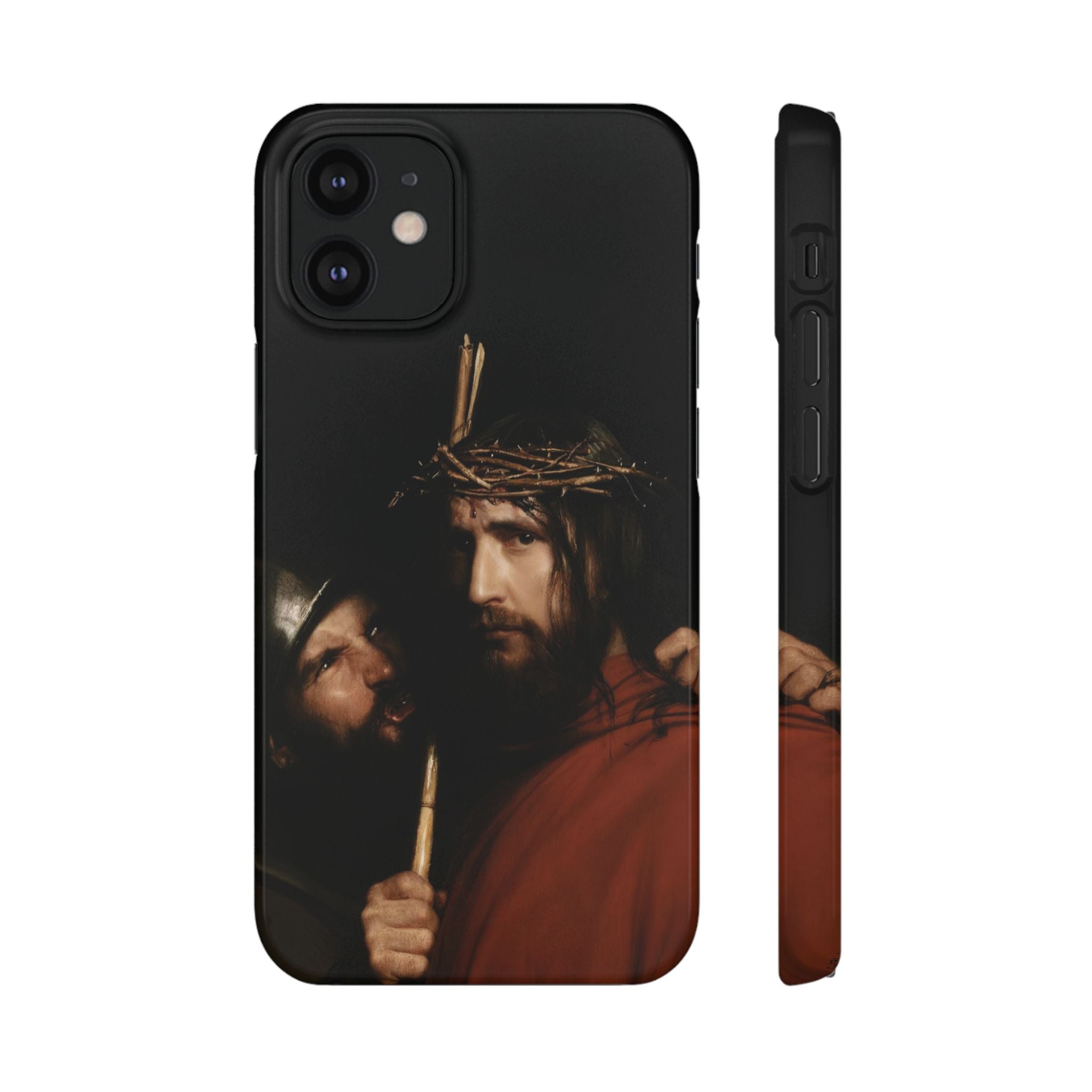The Mocking of Christ by Carl Bloch - iPhone Slim Case