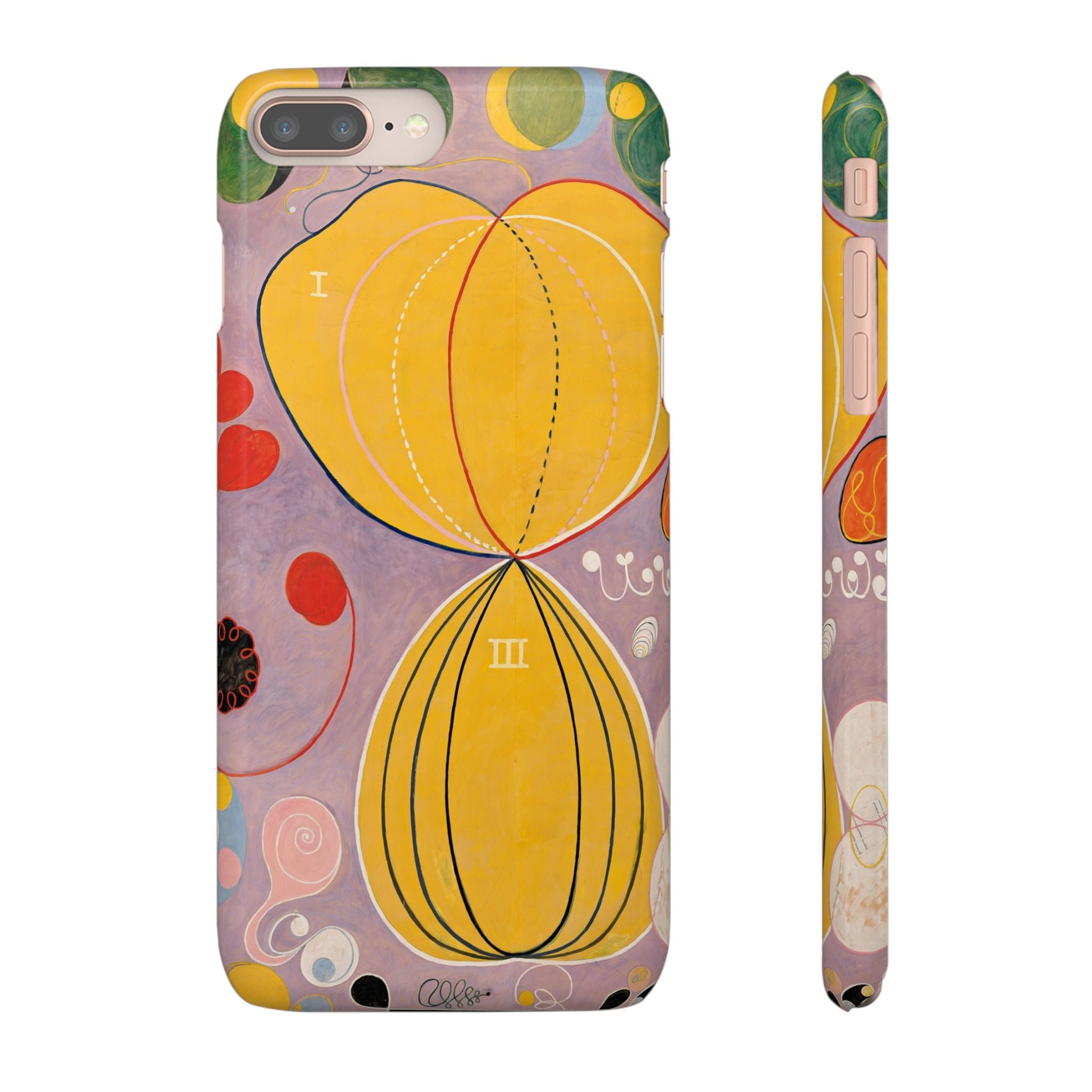 The Ten Largest No. 7, Adulthood by Hilma af Klint - iPhone Slim Case