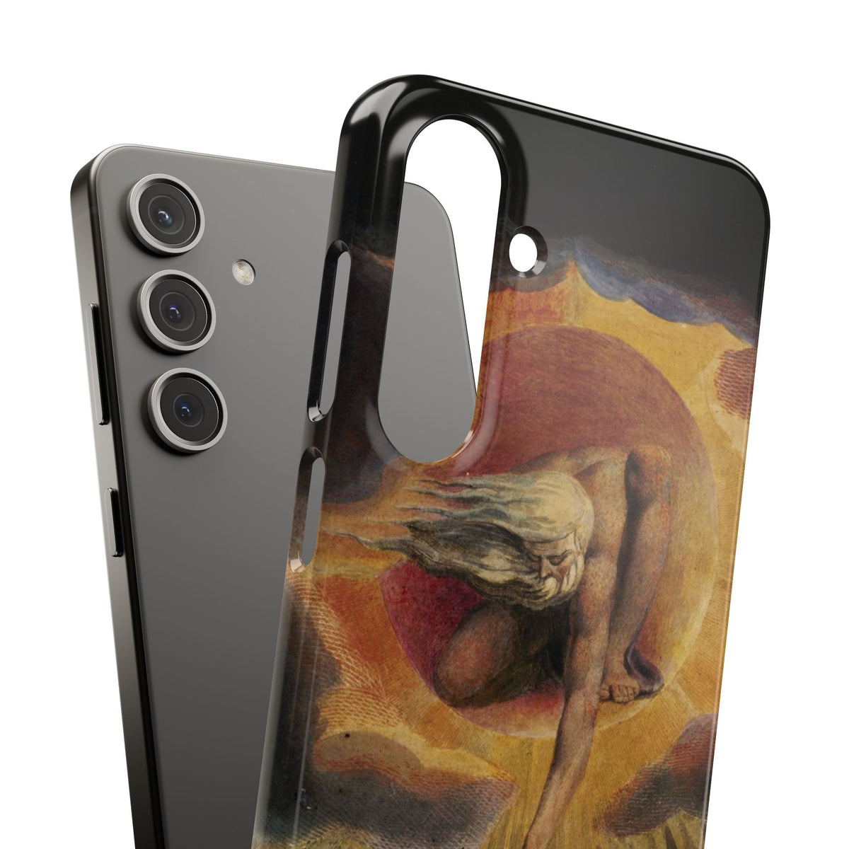 The Ancient of Days von William Blake - Samsung Slim Case