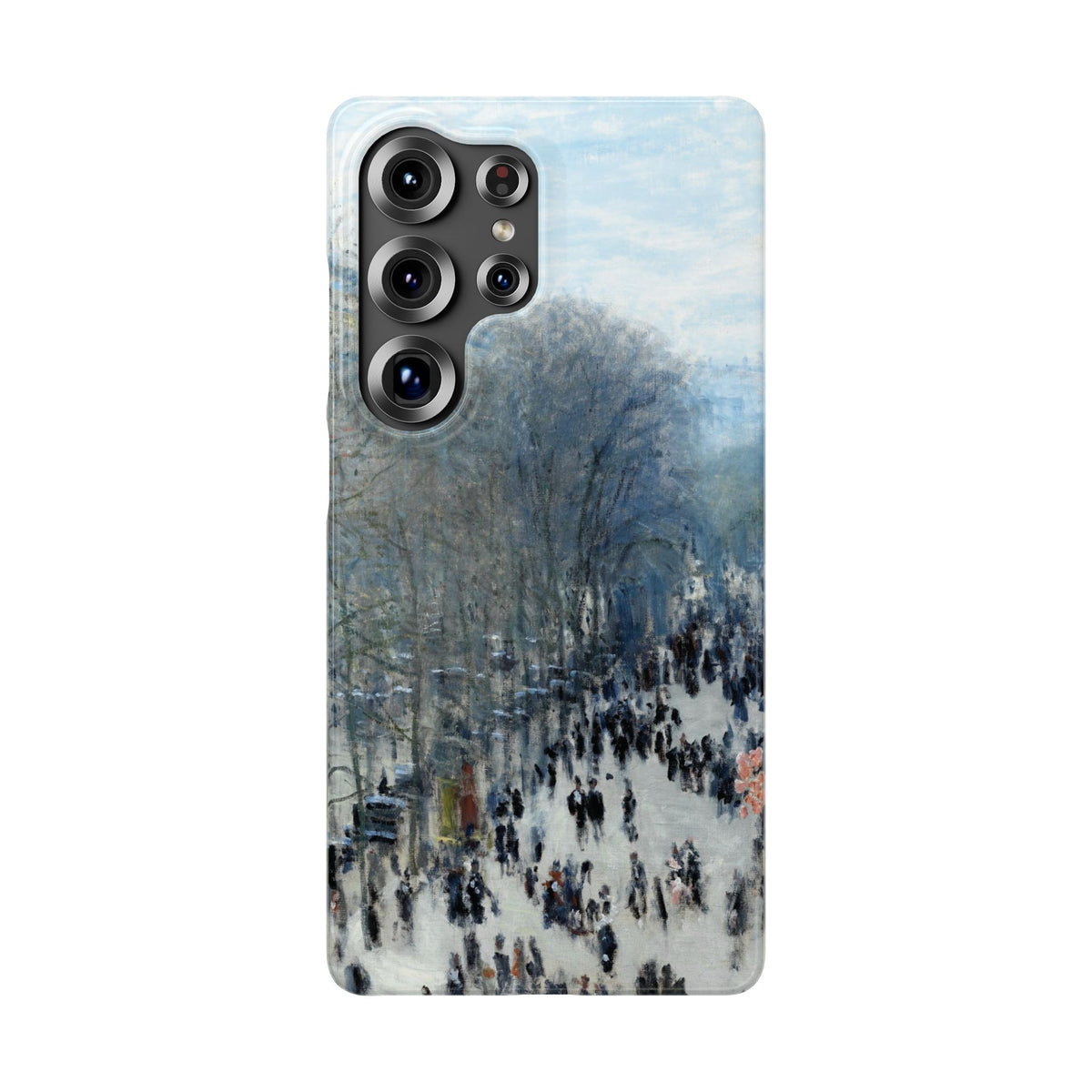 Boulevard des Capucines by Claude Monet - Samsung Slim Case