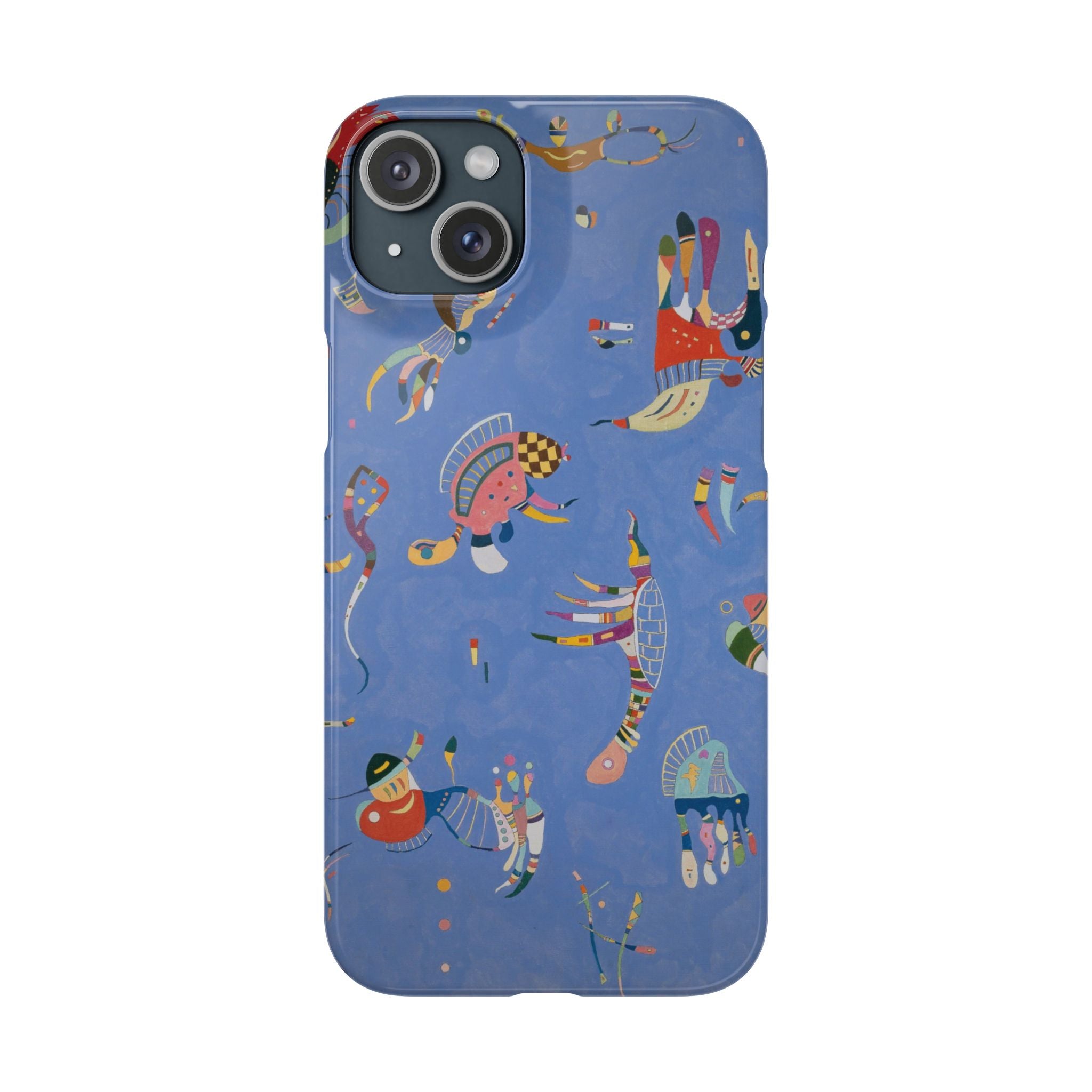 Sky Blue by Vasily Kandinsky - iPhone Slim Case
