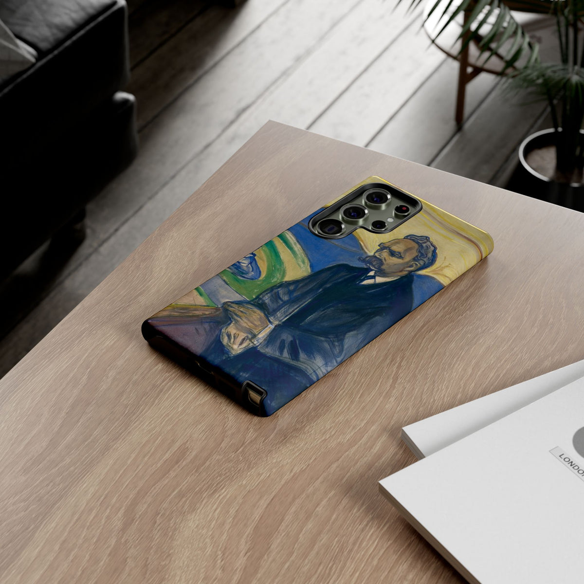 Porträt von Friedrich Nietzsche von Edvard Munch – Samsung Tough Case