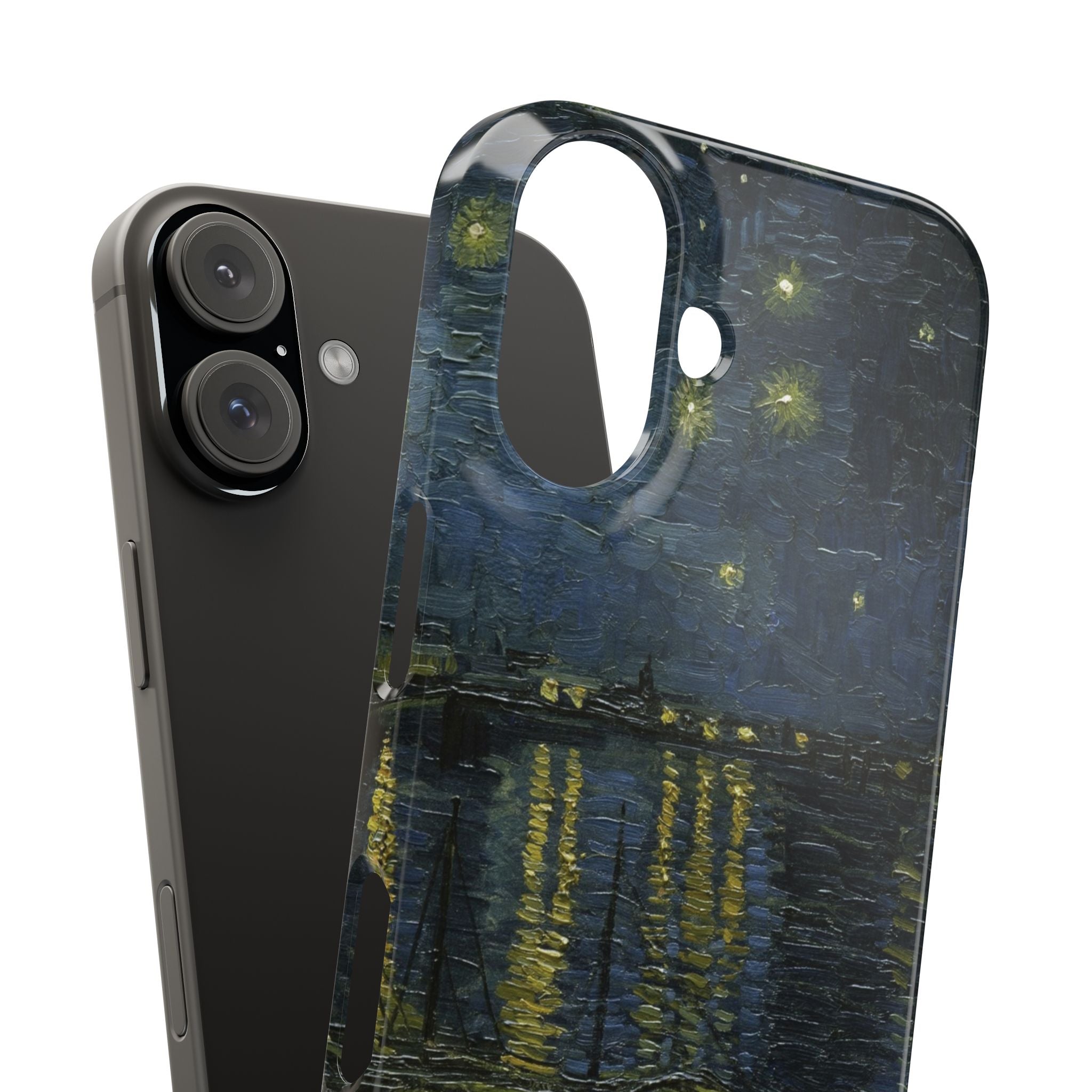 Starry Night Over the Rhône by Van Gogh - iPhone Slim Case