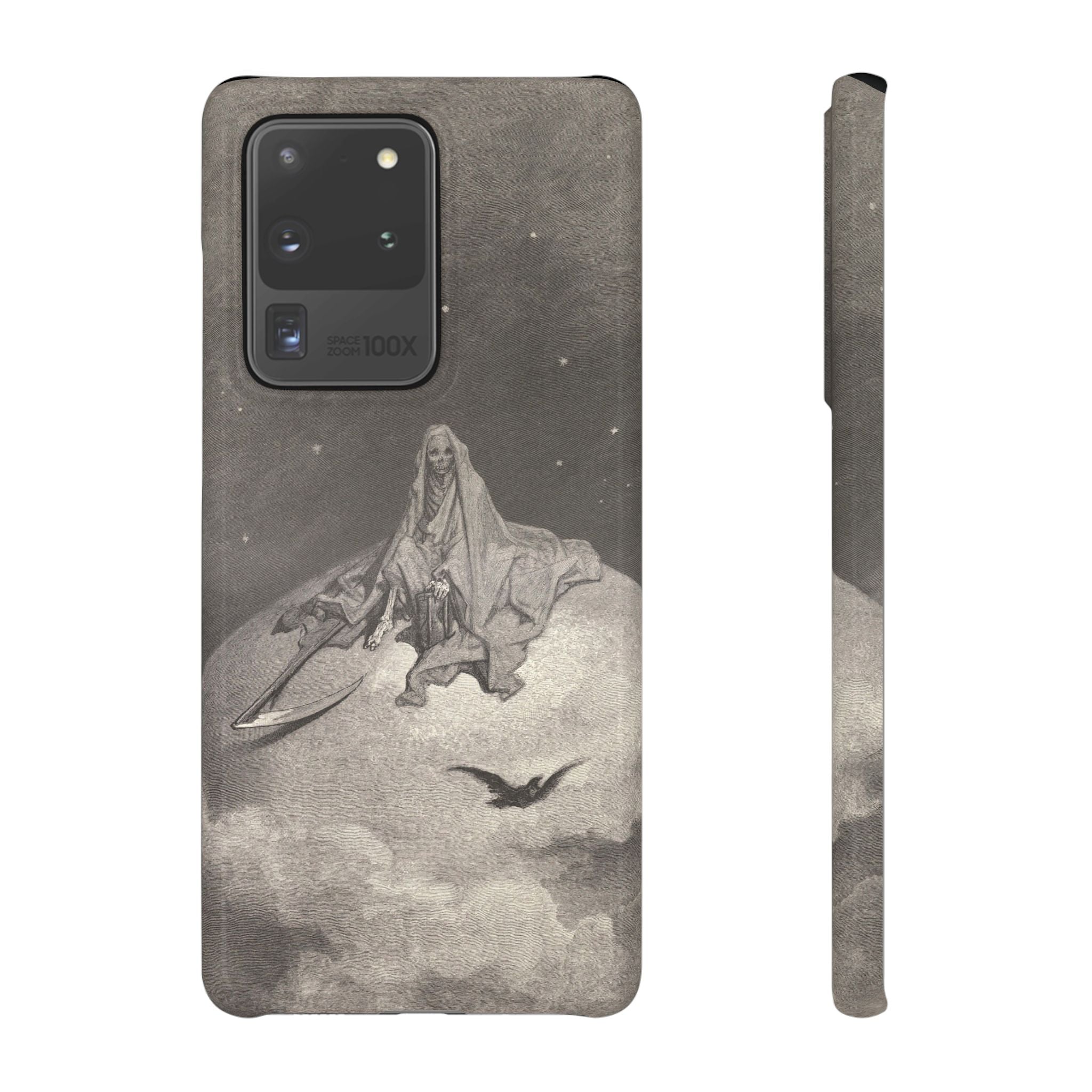 Doubting, dreaming dreams no mortal ever dared to dream before by Gustave Doré - Samsung Slim Case