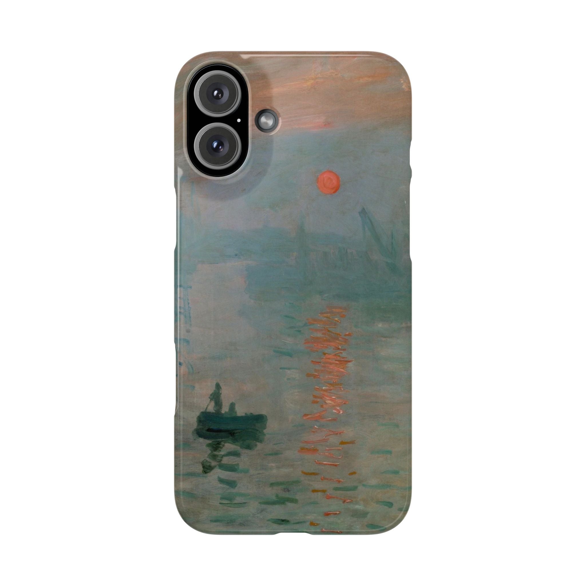 Impression, Sunrise by Claude Monet - iPhone Slim Case