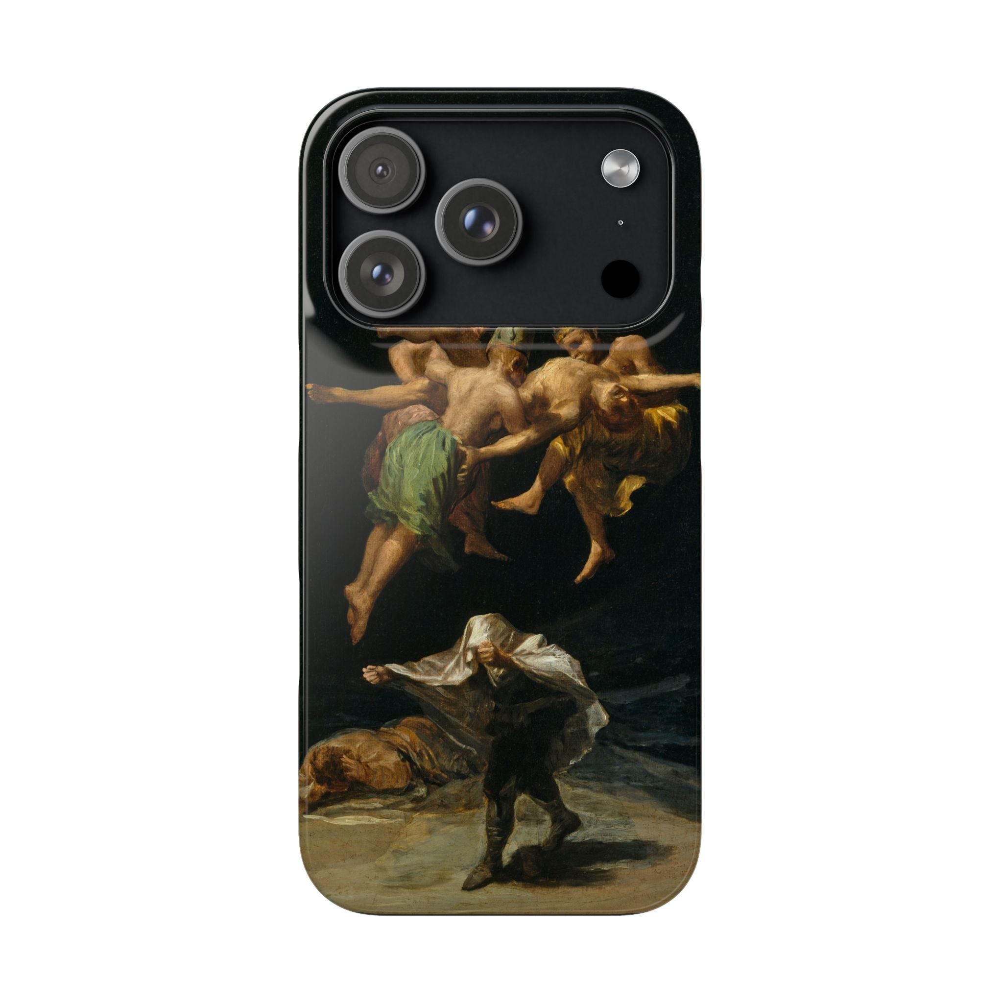 Witches’ Flight by Francisco de Goya - iPhone Slim Case