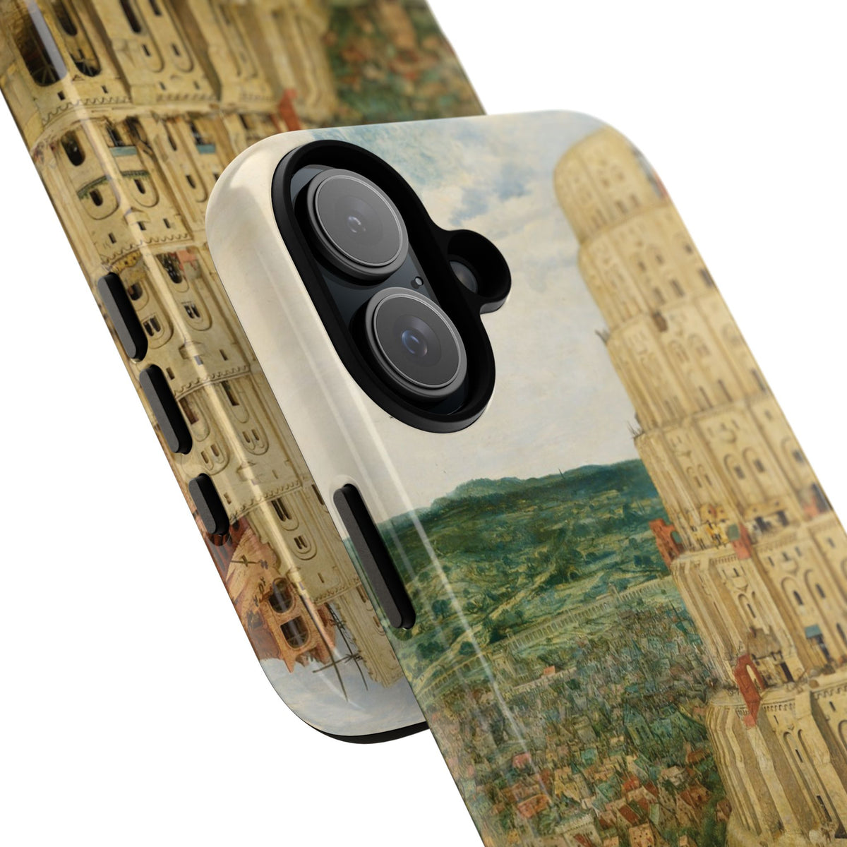 The Tower of Babel by Pieter Bruegel the Elder - iPhone Tough Case