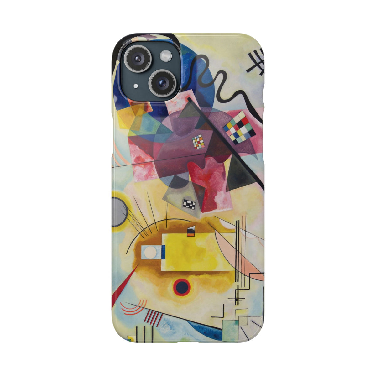 Yellow-Red-Blue by Vasily Kandinsky - iPhone Slim Case