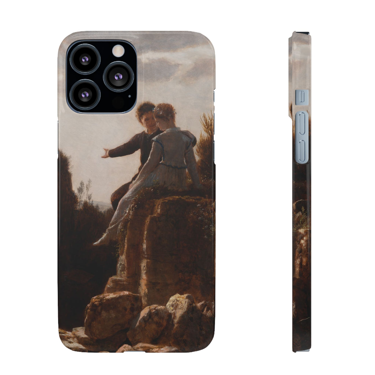 The Honeymoon by Arnold Böcklin - iPhone Slim Case