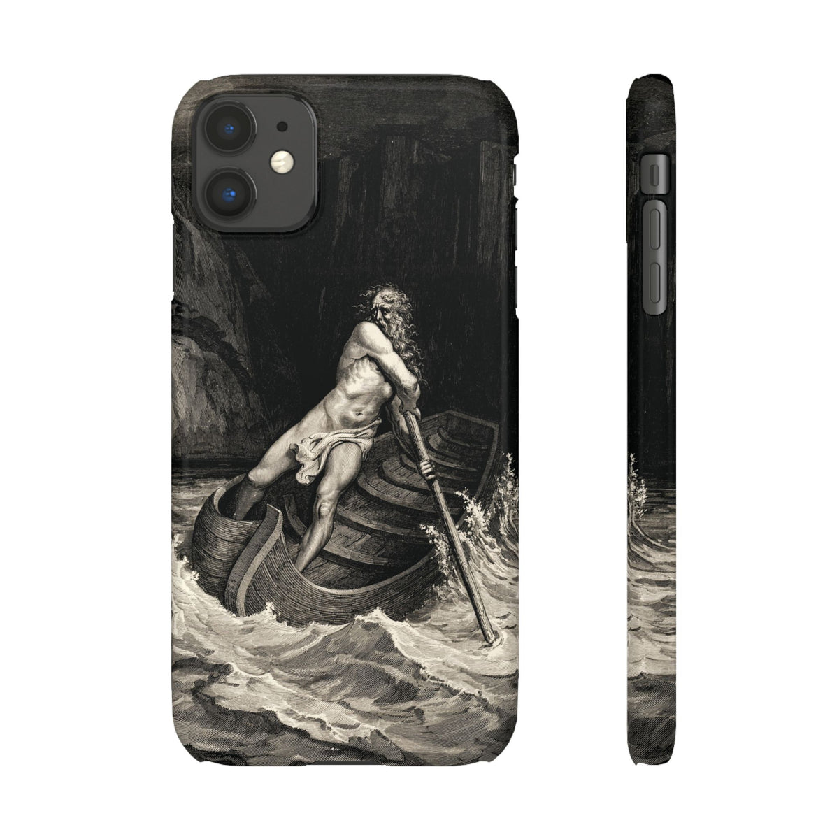 Canto III - Charon by Gustave Doré - iPhone Slim Case