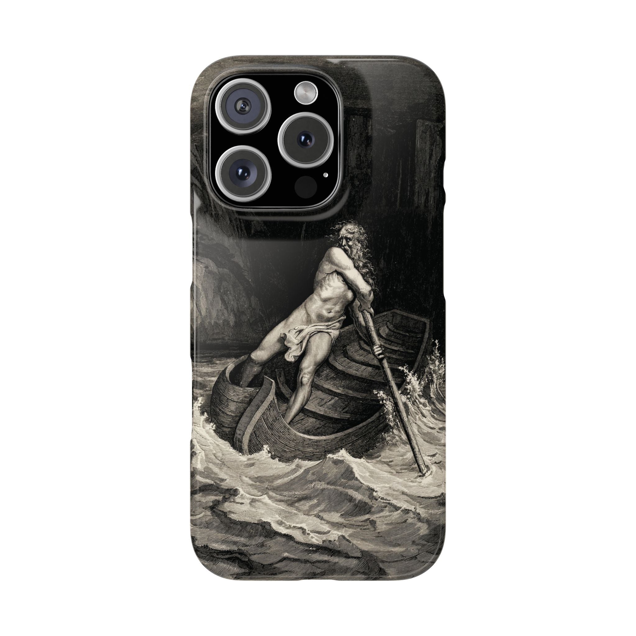 Canto III - Charon by Gustave Doré - iPhone Slim Case