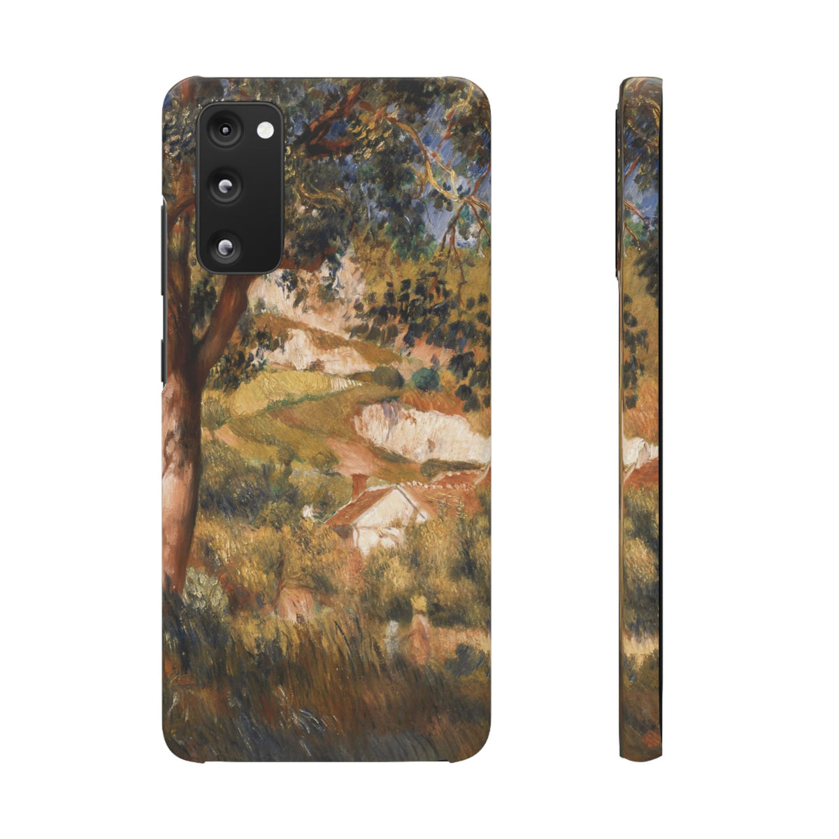Paysage a La Roche Guyon by Pierre Auguste Renoir - Samsung Slim Case