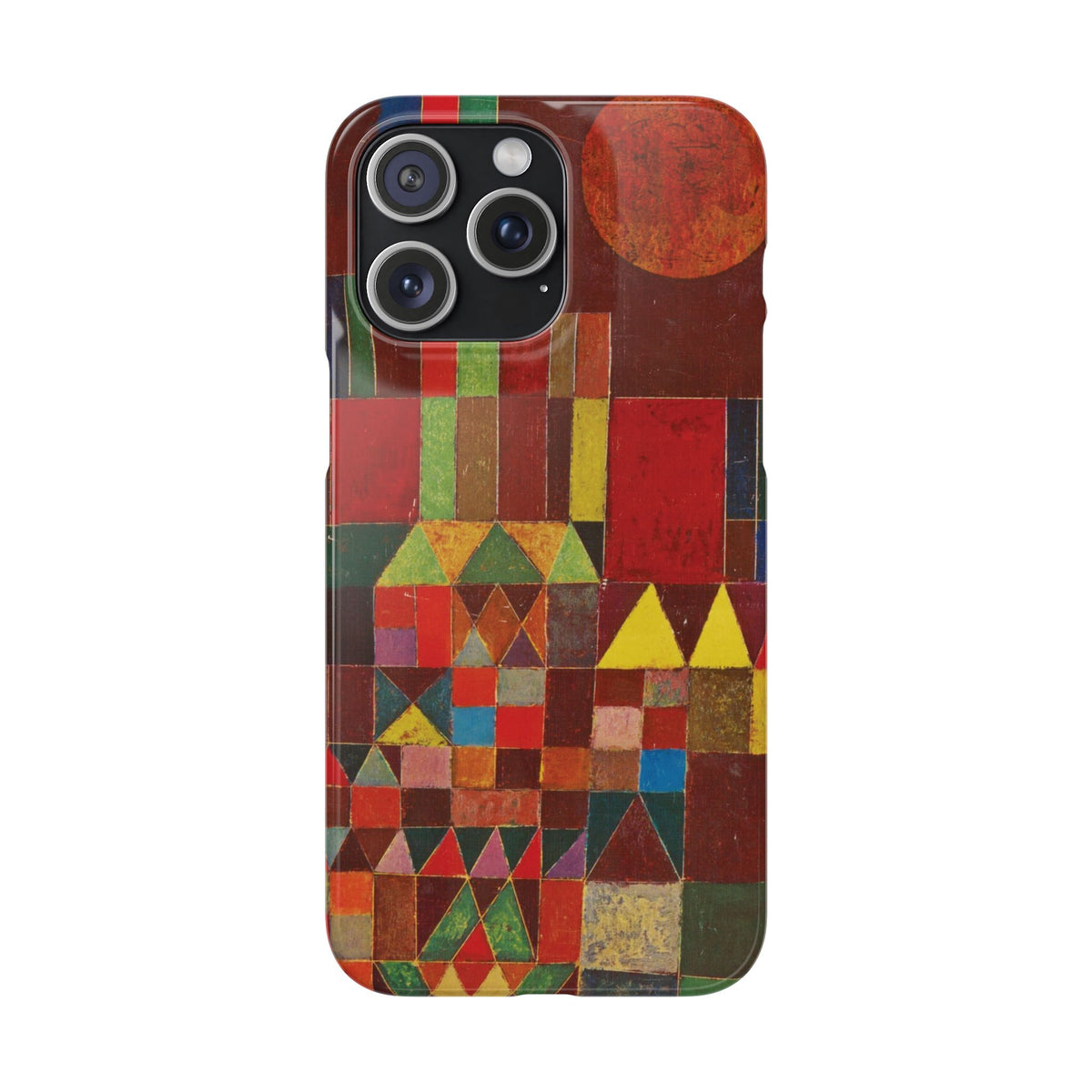 Castle and Sun by Paul Klee - iPhone Slim Case