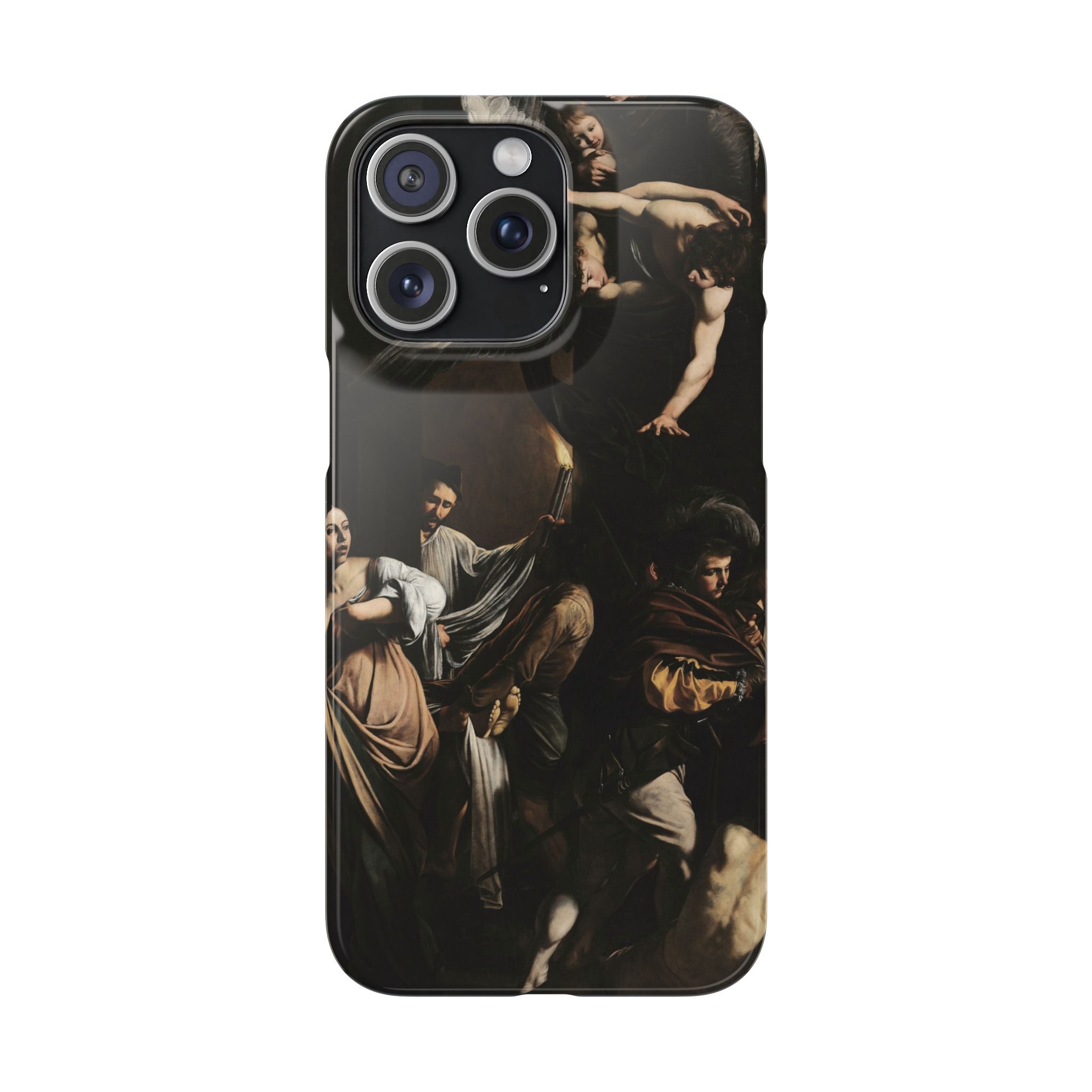 The Seven Works of Mercy by Caravaggio - iPhone Slim Case