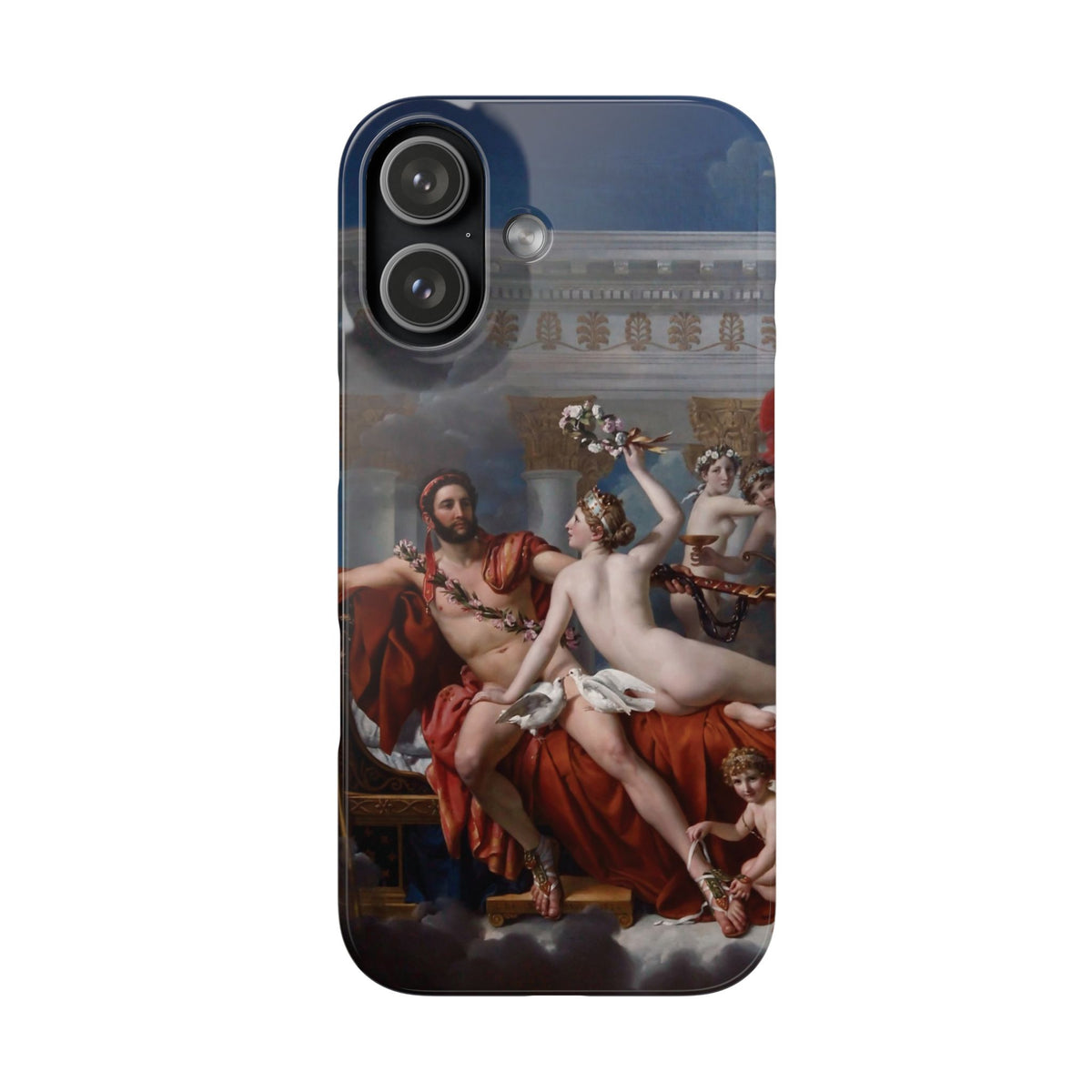 The Death of Marat by Jacques-Louis David - iPhone Slim Case