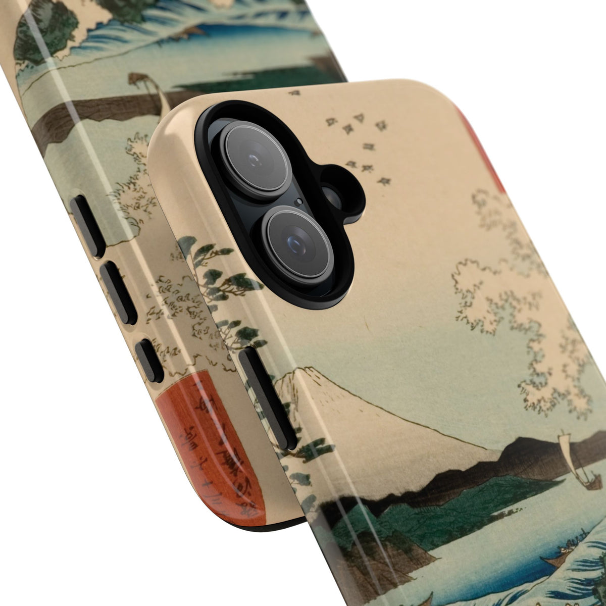 The Sea at Satta in Suruga Province by Utagawa Hiroshige - iPhone Tough Case