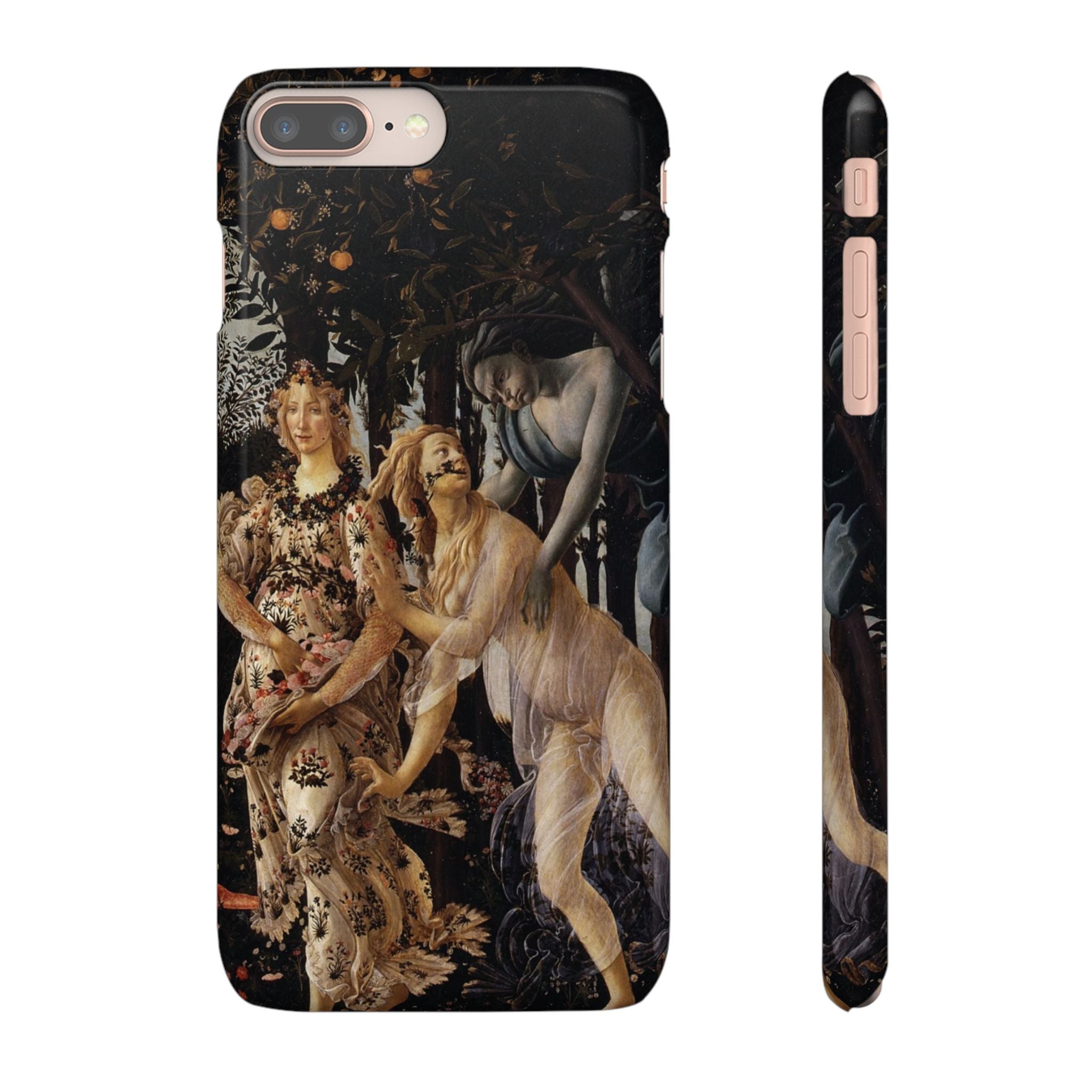 Flora and Zephyr from Primavera by Sandro Botticelli - iPhone Slim Case