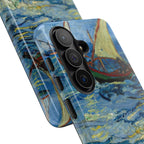 Fischerboote auf See von Vincent van Gogh - Samsung Tough Case