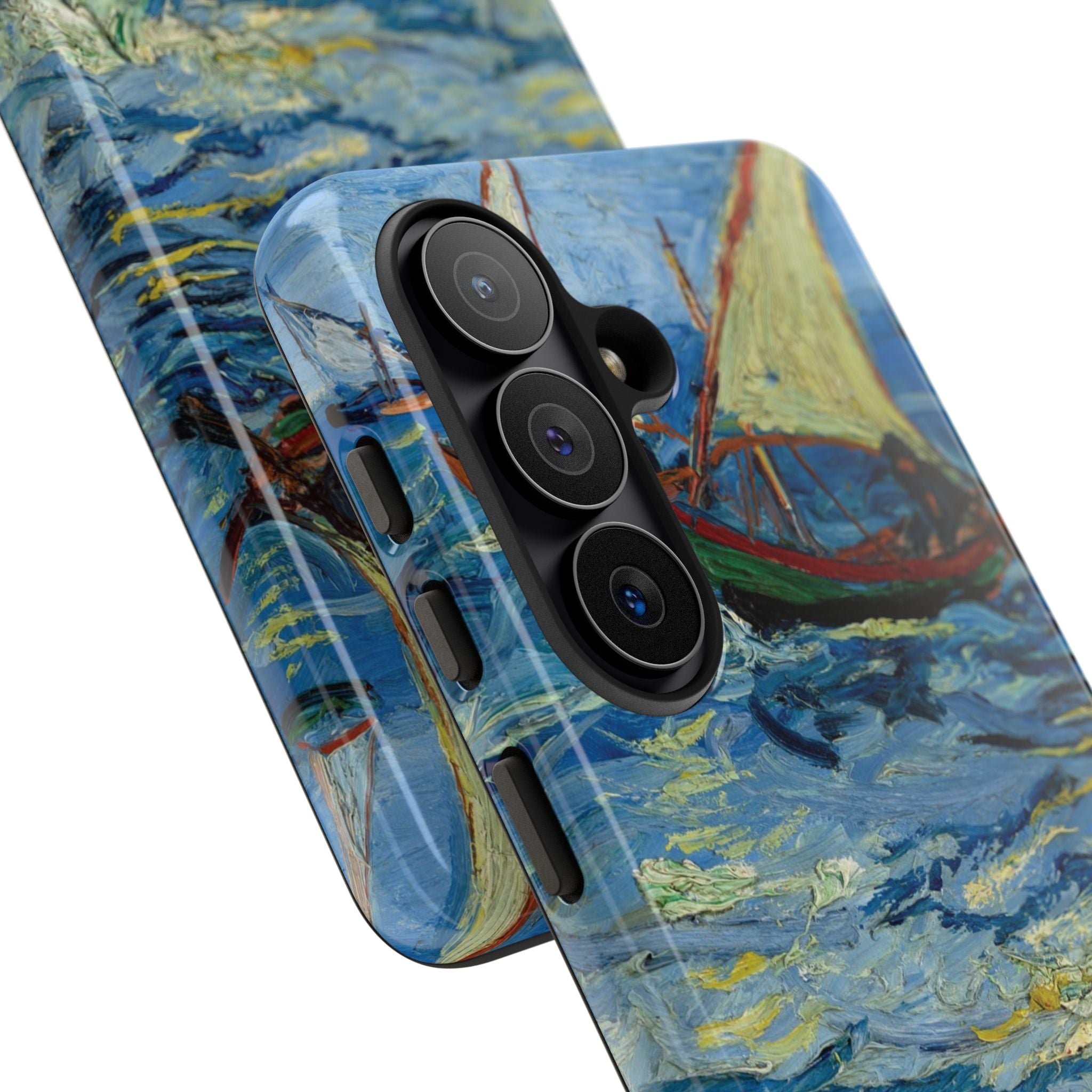 Fischerboote auf See von Vincent van Gogh - Samsung Tough Case