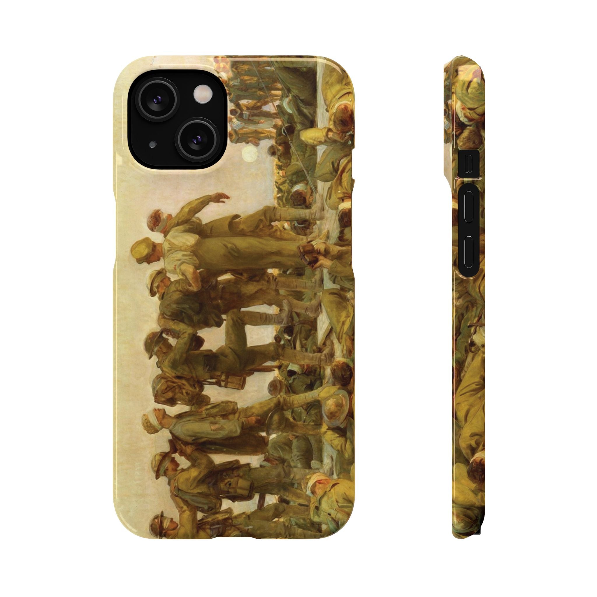 Gassed by John Singer Sargent - iPhone Slim Case