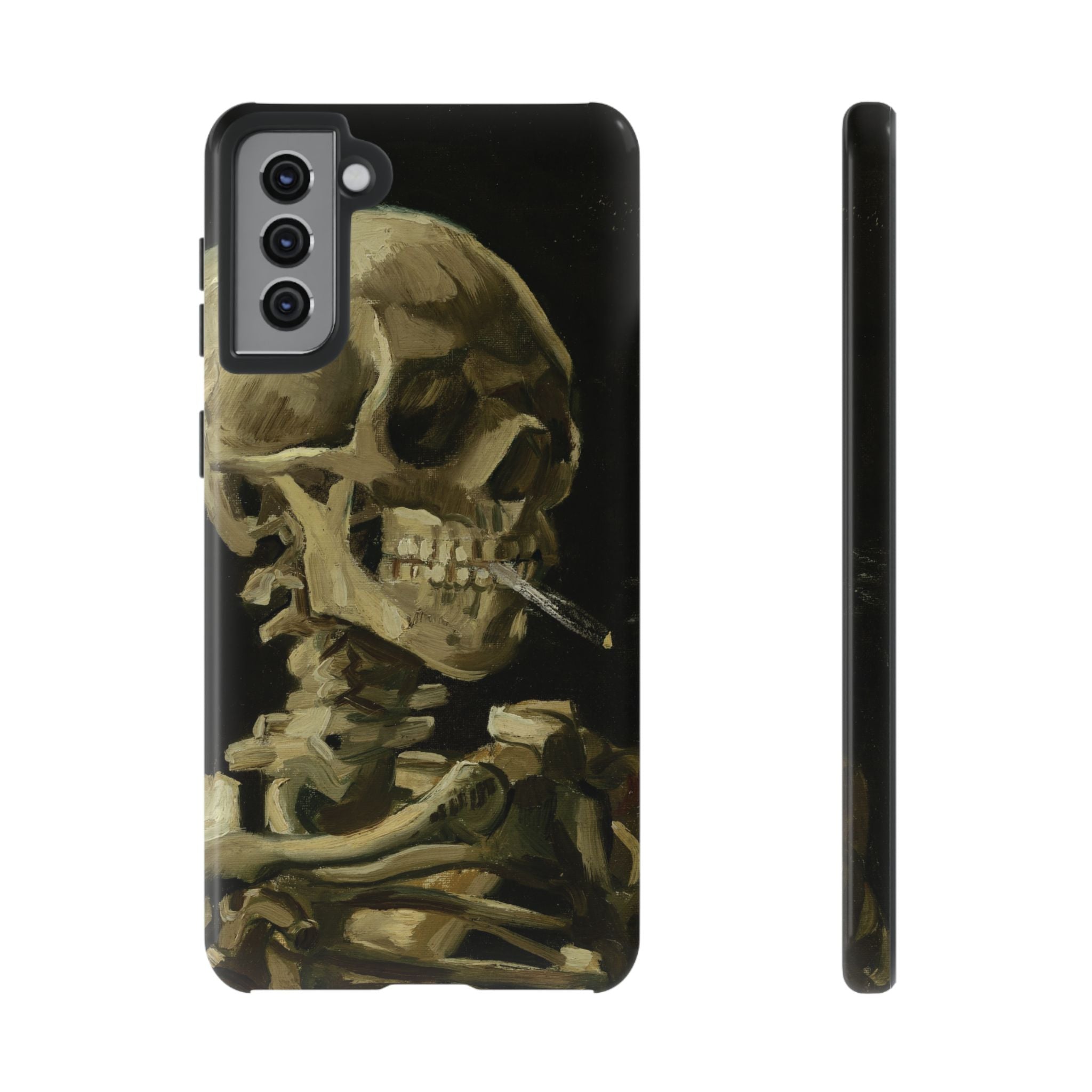 Head of a Skeleton with a Burning Cigarette by Vincent van Gogh - Samsung Tough Case