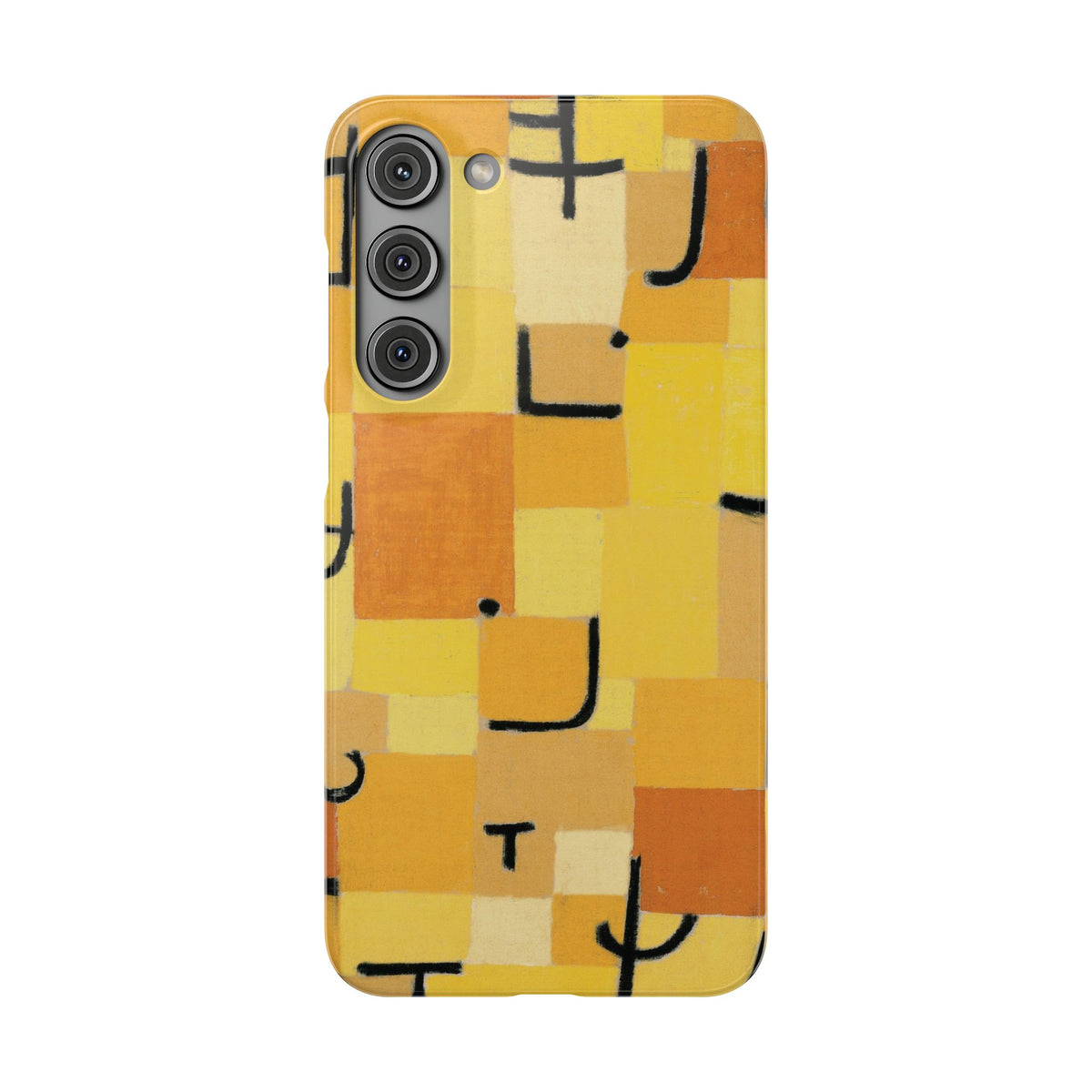 Signs in Yellow by Paul Klee - Samsung Slim Case