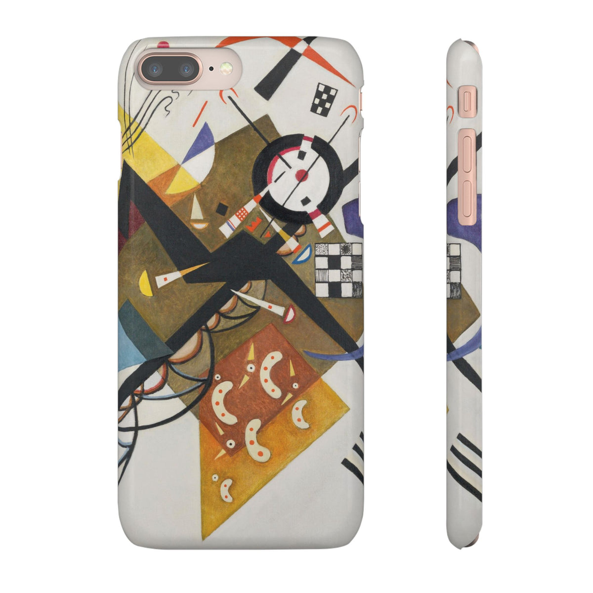 On White II by Vasily Kandinsky - iPhone Slim Case