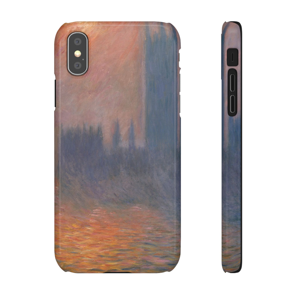 The Houses of Parliament Sunset by Claude Monet - iPhone Slim Case